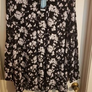 Brand new never worn with tags floral blouse